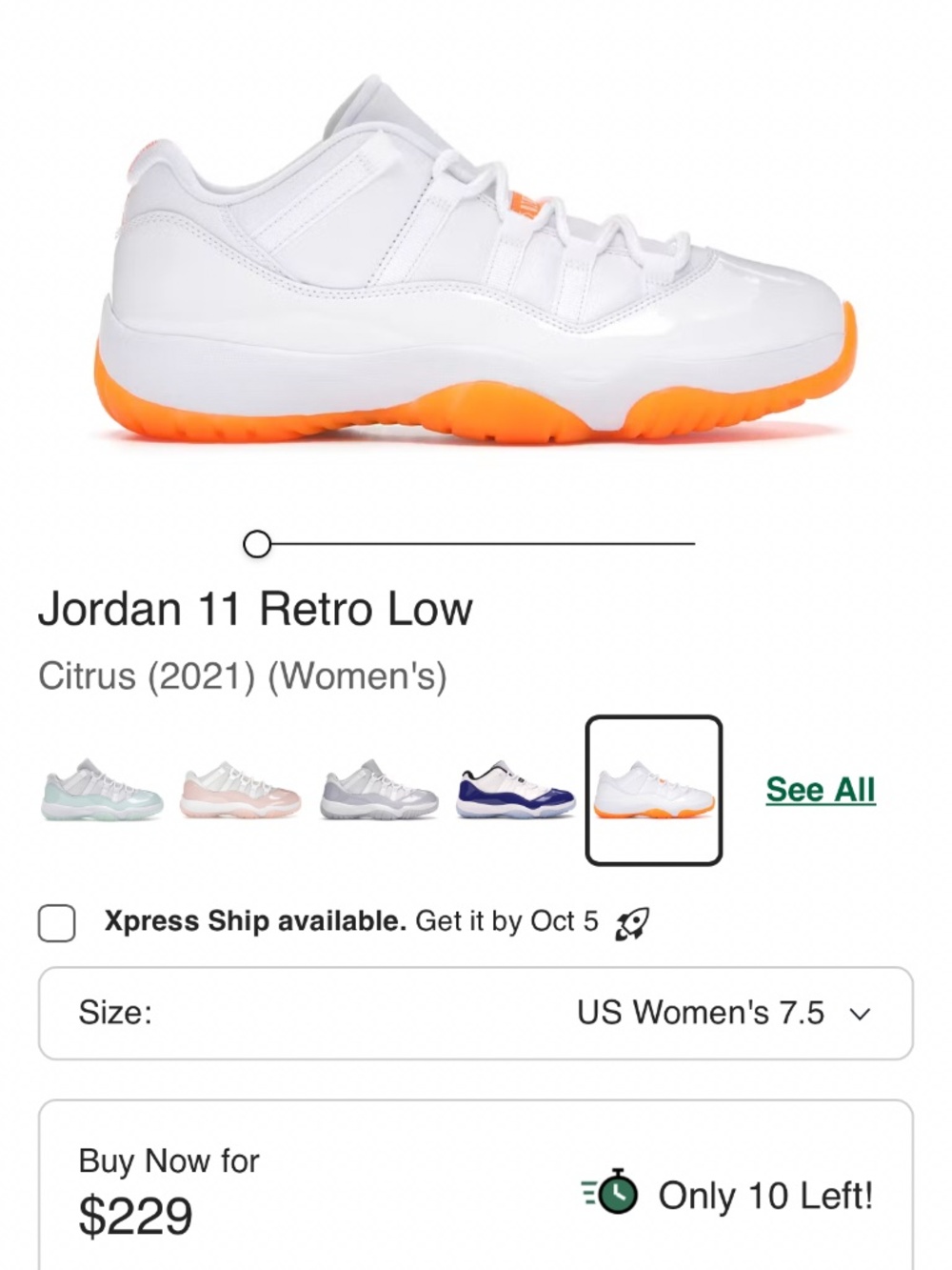 Jordan 11 retro low - Picture 5 of 5